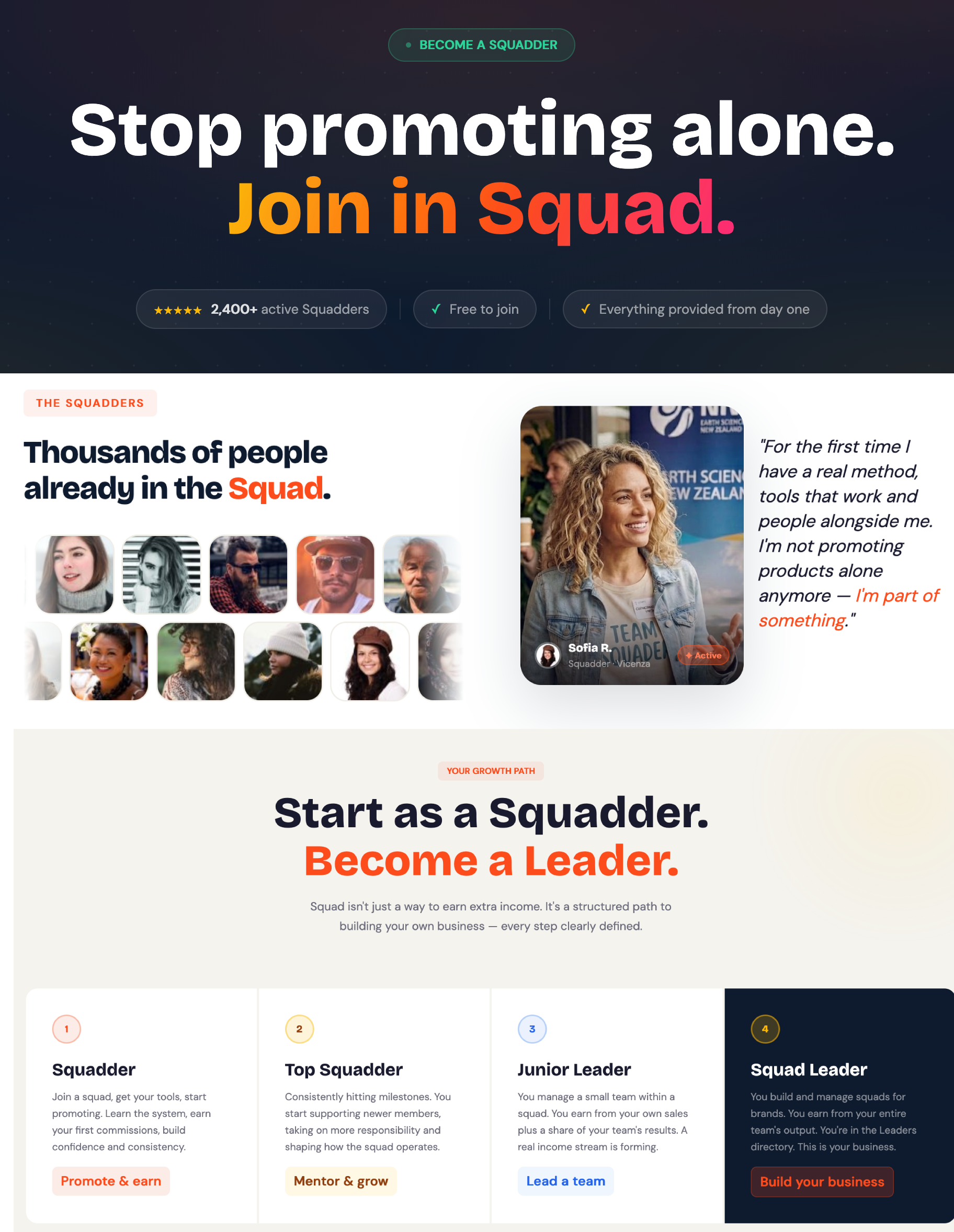 Presentazione Community Squad.win